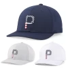 Puma Pars And Stripes Snapback Golf Cap