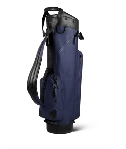 Sun Mountain Golf Canvas & Leather Cart Bag -Boutique Golf Store 190739CanvasLeatherCartNavy Black