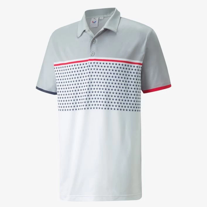 Puma Men's Volition Patriot Golf Polo 3 Puma Men's Volition Patriot Golf Polo