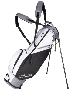 Sun Mountain Golf 2023 Ultralight 2.5+ Stand Carry Bag -Boutique Golf Store 2023 2.5 230004 nickel white black