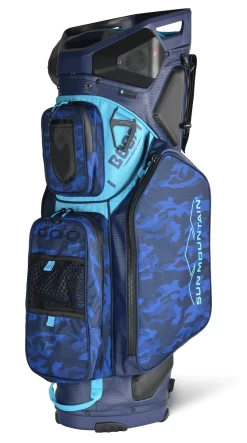 Sun Mountain 2023 Boom Bag Golf Cart Bag With Speakers -Boutique Golf Store 2023 BoomCart 230394 navy navy camo ocean