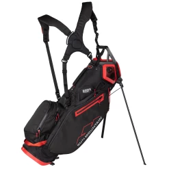 Sun Mountain Boom 2023 Stand Bag -Boutique Golf Store 2023 BoomStand 230141 black red