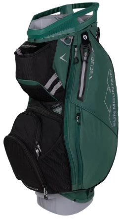 Sun Mountain 2023 C-130 14-Way Divided Golf Cart Bag -Boutique Golf Store 2023 C130 230308 green black cadet