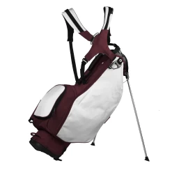 Sun Mountain Golf 2023 Collegiate Team Carry Stand Bag 24 Sun Mountain Golf 2023 Collegiate Team Carry Stand Bag -Boutique Golf Store 2023 TeamStand N230168 maroon white