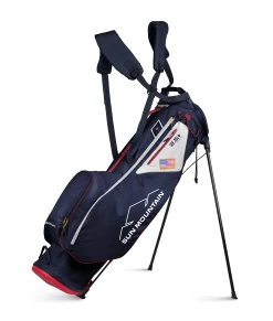 Sun Mountain Golf 2021 UltraLight 2.5+ 14-Way Divided Stand Carry Bag 15 Sun Mountain Golf 2021 UltraLight 2.5+ 14-Way Divided Stand Carry Bag -Boutique Golf Store 2100312514WayNavy White Red