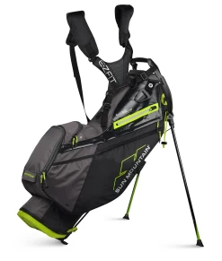 Sun Mountain Golf 2021 4.5 LS 14-Way Divided Golf Stand Carry Bag -Boutique Golf Store 21009545LS14WayBlack Gune RushGreen