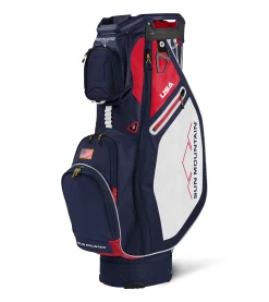 Sun Mountain Golf 2021 Sync Cart Bag -Boutique Golf Store 210353SyncNavy White Red