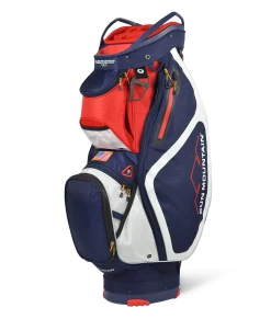 Sun Mountain Golf 2021 Maverick Cart Bag -Boutique Golf Store 210373MaverickNavy White Red