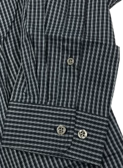 Callaway Jack Nicklaus Black Label By Perry Ellis Mini Plaid Button Down Shirts -Boutique Golf Store 2ColorsMiniPlaid ClassicNavy2