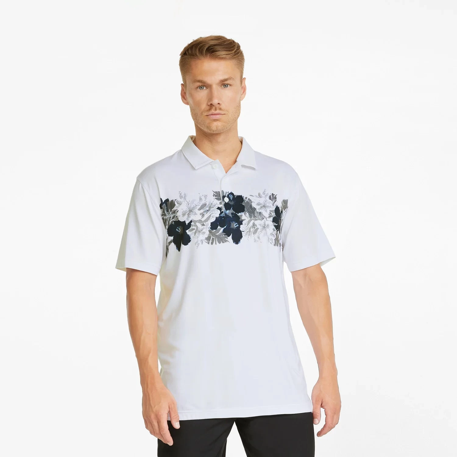 Puma Men's Cloudspun Abaco Golf Polo 5 Puma Men's Cloudspun Abaco Golf Polo - Image 3