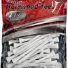 ProActive Premium Sports Hardwood Golf Tees 3.25" 100 Count -Boutique Golf Store 3.25 White 100 count