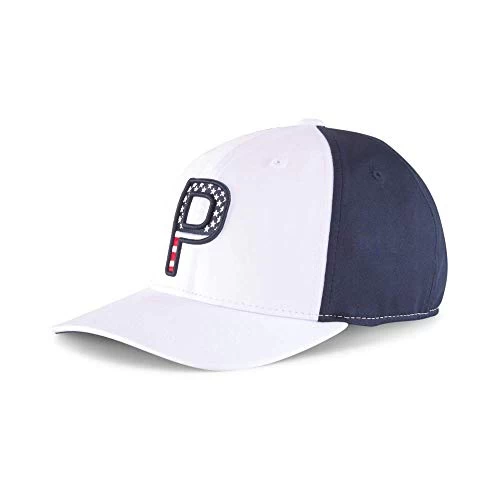 Puma Juniors Pars And Stripes Snapback Golf Cap 3 Puma Juniors Pars And Stripes Snapback Golf Cap
