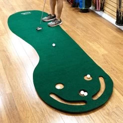 Intech Golf 3 Hole Portable Golf Putting Mat -Boutique Golf Store 3HolePortablePuttingMat12