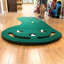 Intech Golf 3 Hole Portable Golf Putting Mat -Boutique Golf Store 3HolePortablePuttingMat9