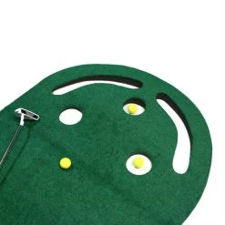 Intech Golf 3 Hole Portable Golf Putting Mat -Boutique Golf Store 3 Hole Portable Putting Mat 2