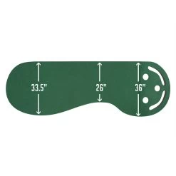 Intech Golf 3 Hole Portable Golf Putting Mat -Boutique Golf Store 3 Hole Portable Putting Mat 4