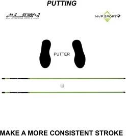 Golf Alignment Rods - MORODZ - 2 Pack -Boutique Golf Store 61NYUBymfpL. AC SL1500