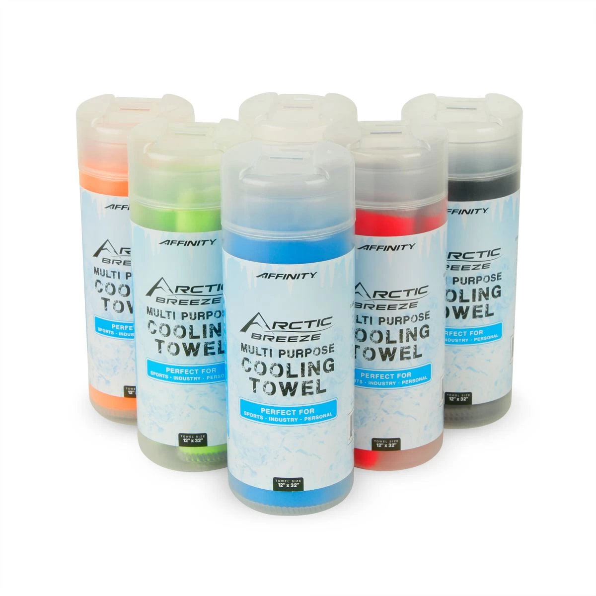 Affinity Arctic Breeze Cooling Towels 3 Affinity Arctic Breeze Cooling Towels