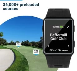 Shot Scope Golf G3 GPS Watch -Boutique Golf Store Black G3 Product 480x441 Desktop 6