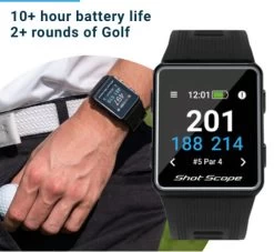 Shot Scope Golf G3 GPS Watch -Boutique Golf Store Black G3 Product 480x441 Desktop 7