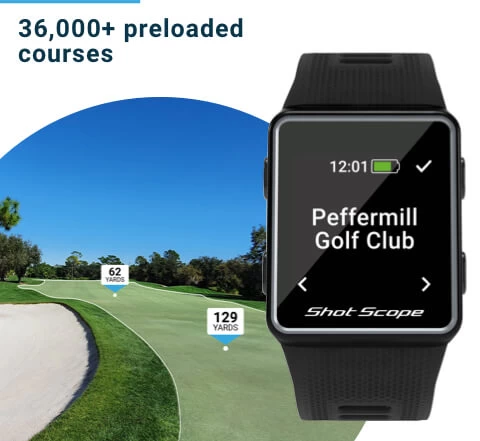 Shot Scope Golf V3 GPS Performance Tracking Watch 18 Shot Scope Golf V3 GPS Performance Tracking Watch - Image 16