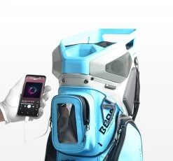 Sun Mountain 2022 Boom Bag Golf Cart Bag With Speakers 33 Sun Mountain 2022 Boom Bag Golf Cart Bag With Speakers -Boutique Golf Store BoomBagPhone2