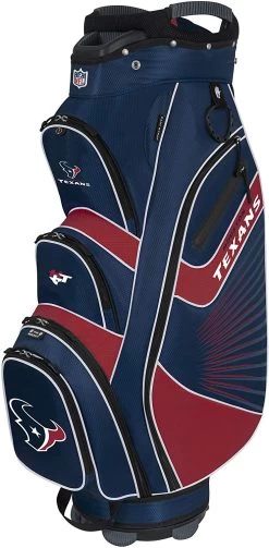NFL The Bucket II Team Effort Cart Bag -Boutique Golf Store Bucket II Cart Bag Houston Texans