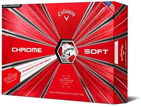 Callaway Chrome Soft Truvis Golf Balls 4 Callaway Chrome Soft Truvis Golf Balls - Image 2