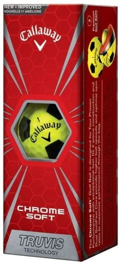 Callaway Chrome Soft Truvis Golf Balls 21 Callaway Chrome Soft Truvis Golf Balls -Boutique Golf Store ChromeSoft 5995589 2