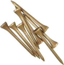 Pride Sports Wood Golf Tees 2.75 X 100 Count -Boutique Golf Store Classic Wood Tee 2.75 100 count Natural Wood