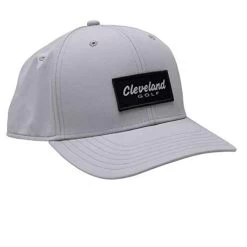 Cleveland Performance Patch Golf Hat -Boutique Golf Store ClevelandPatchHat LightGrey0