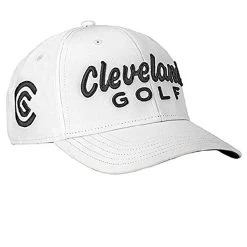 Cleveland Structured Golf Hat -Boutique Golf Store ClevelandStructuredhat White0