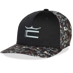 Cobra Camo Crown C Snapback Golf Hat 14 Cobra Camo Crown C Snapback Golf Hat -Boutique Golf Store CobraCamoCrownCSnapback Black 0