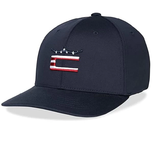 Cobra Stars And Stripes Crown C Snapback Golf Hat 3 Cobra Stars And Stripes Crown C Snapback Golf Hat
