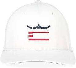 Cobra Stars And Stripes Crown C Snapback Golf Hat 18 Cobra Stars And Stripes Crown C Snapback Golf Hat -Boutique Golf Store CobraStarsandStripesCrownCSnapback White 1