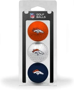 NFL Golf Balls 3 Ball Gift Pack -Boutique Golf Store Denver Broncos 3 ball pack NFL