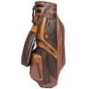 Sun Mountain 2023 Dundee Leather Cart Bag -Boutique Golf Store Dundee N230412 java brown pecan
