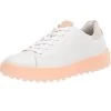 ECCO Ladies Golf Tray Golf Shoes 2 ECCO Ladies Golf Tray Golf Shoes -Boutique Golf Store EccoLadiesTray WhitePeach0