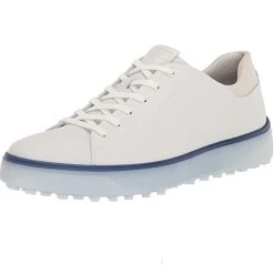 Ecco Men's Tray Golf Shoes -Boutique Golf Store EccoTray WhiteBlueDepths0