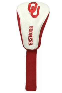 Team Golf NCAA Collegiate Driver Headcovers 20 Team Golf NCAA Collegiate Driver Headcovers -Boutique Golf Store Ergonomix Driver Covers Oklahoma U