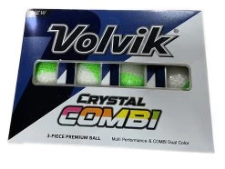 Volvik Crystal Combi Split Colored Golf Balls 10 Volvik Crystal Combi Split Colored Golf Balls -Boutique Golf Store FileNov232022 41711PM