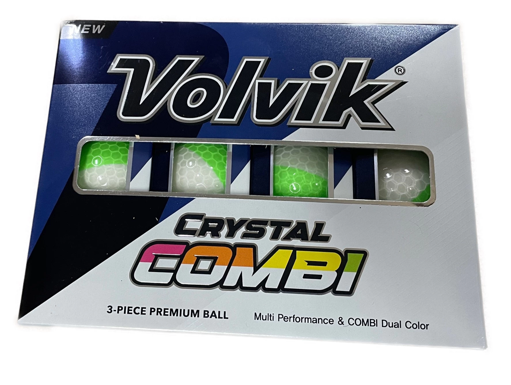 Volvik Crystal Combi Split Colored Golf Balls 5 Volvik Crystal Combi Split Colored Golf Balls - Image 3