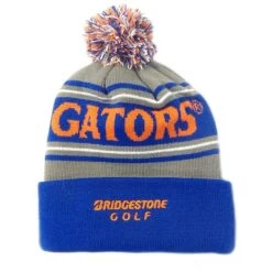 Bridgestone Golf NCAA Beanies Caps -Boutique Golf Store Florida Gators Back
