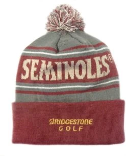 Bridgestone Golf NCAA Beanies Caps -Boutique Golf Store Florida State Seminoles 2