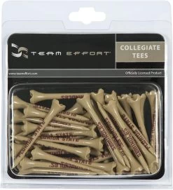 WinCraft Team Effort Collegiate Golf Tees 40 Pack 17 WinCraft Team Effort Collegiate Golf Tees 40 Pack -Boutique Golf Store Florida State Tees