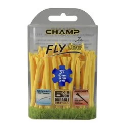 Champ Fly Tees 3.25" Plastic Golf Tees -Boutique Golf Store Flytee 314 25 YellowPlain 92542 600px 1800x1800 52014627 c881 4b7d b8fd 1f931895c04d