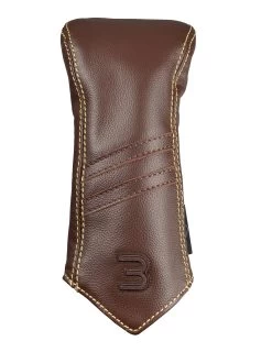 Sun Mountain Golf Leather Head Covers -Boutique Golf Store G823724Brown KhakiStripe3