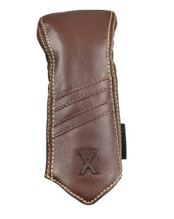 Sun Mountain Golf Leather Head Covers -Boutique Golf Store G823731Brown KhakiStripeX