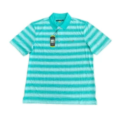 Greg Norman Play Dry Golf Polo -Boutique Golf Store GNPoloAqua0