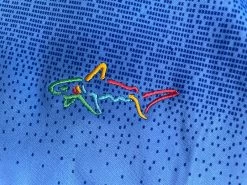 Greg Norman Play Dry Golf Polo -Boutique Golf Store GNPoloBlue3